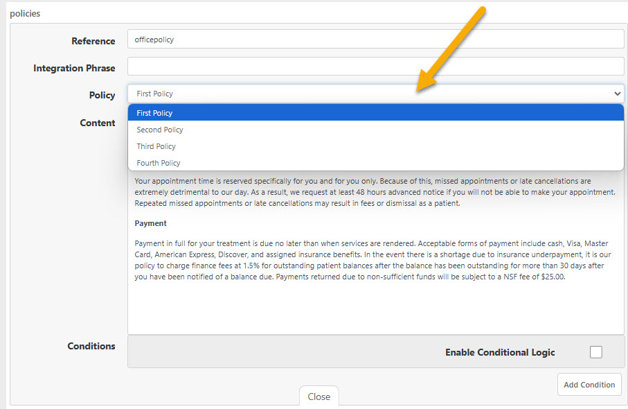 Arrow pointing to Refresh Policies.jpg