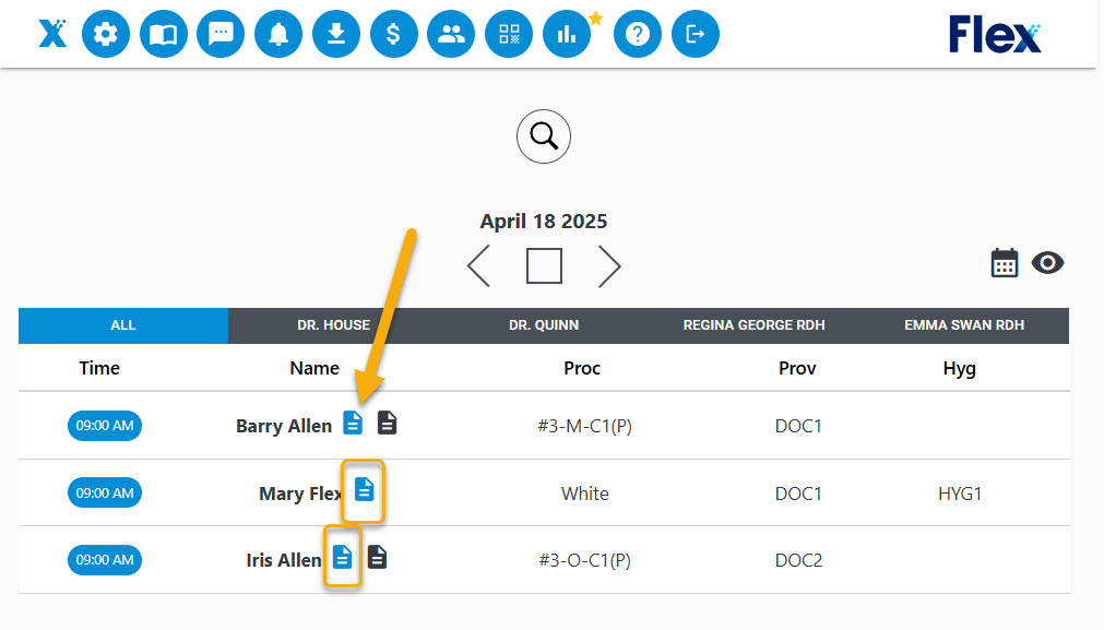 Arrow to Forms on Homepage.jpg