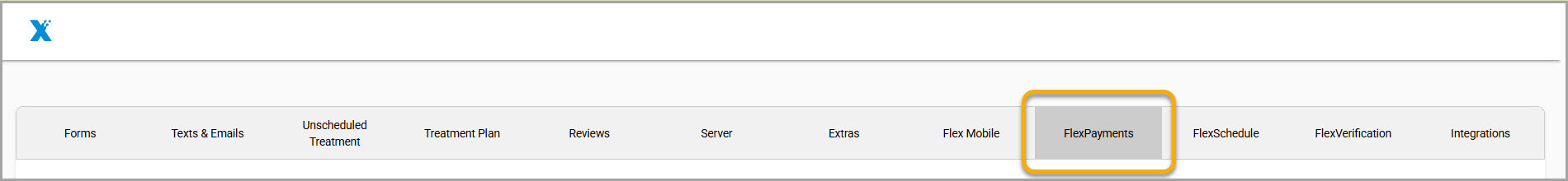 FlexPayments-Settings Tab Highlight.jpg